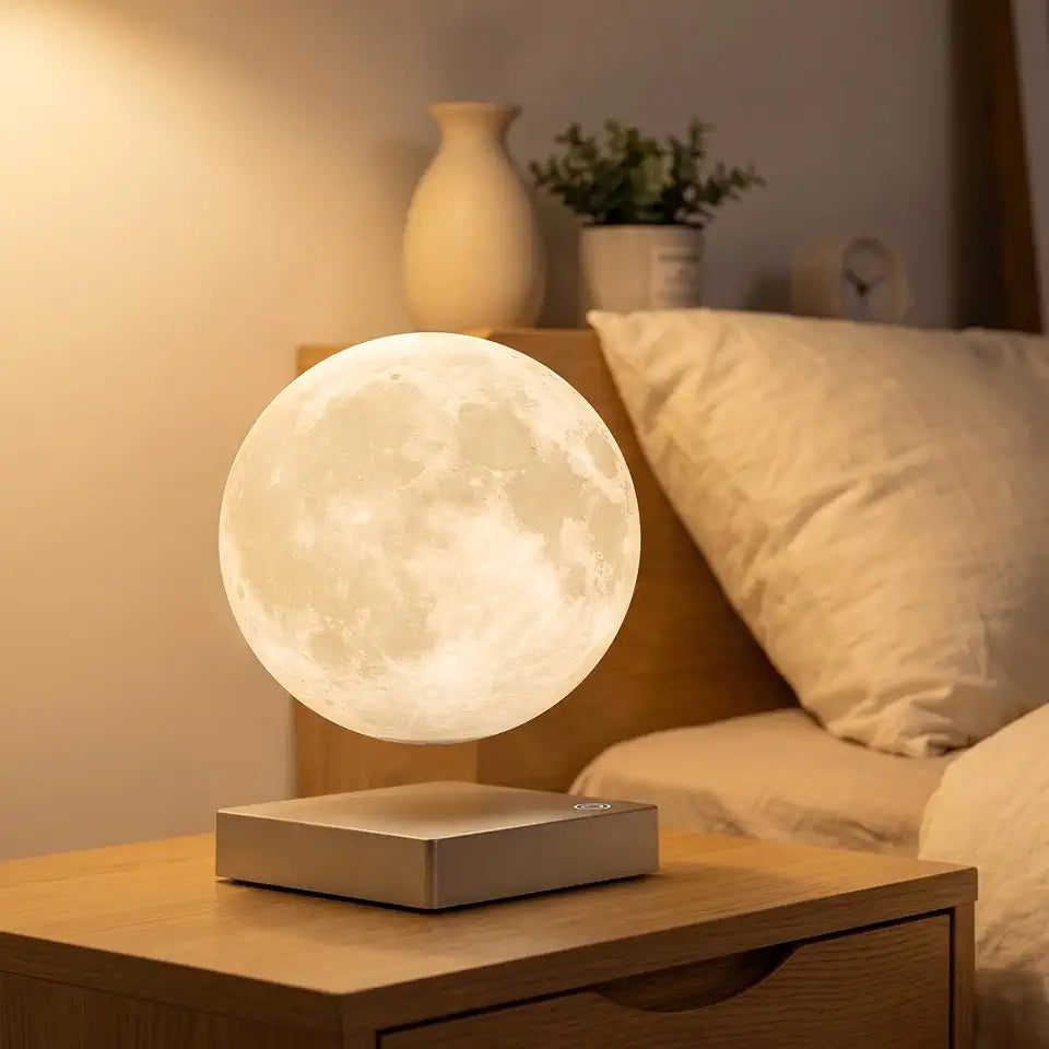 Magnetic Levitation Moon Lamp