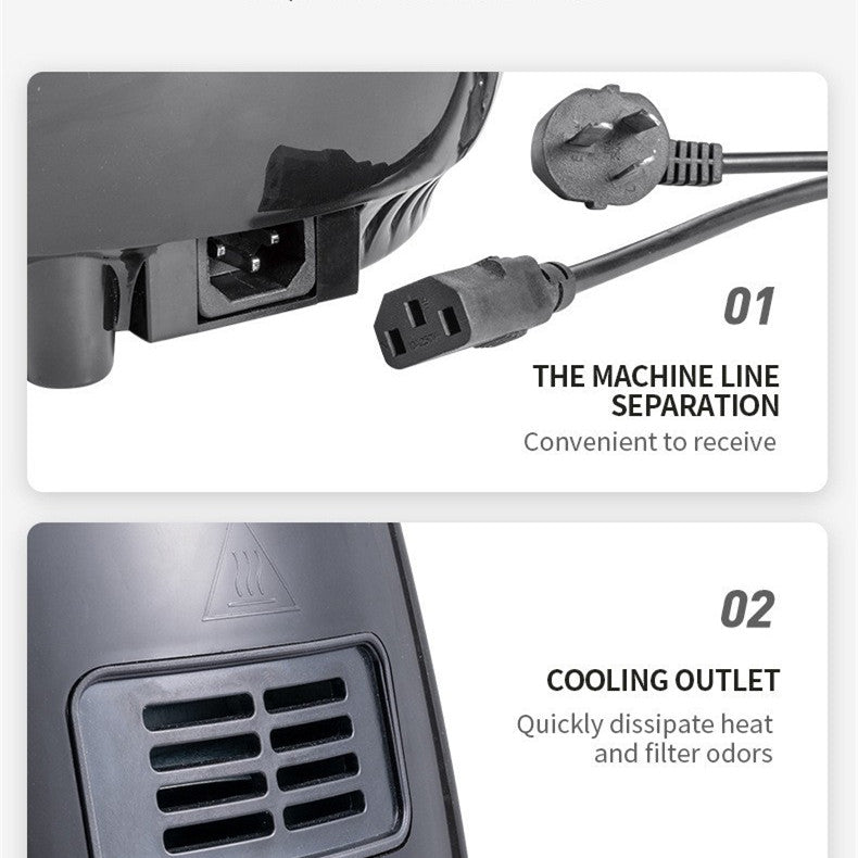 Smart Touch Air Fryer | 1400W Electric Home Air Fryer with Auto Shut-Off