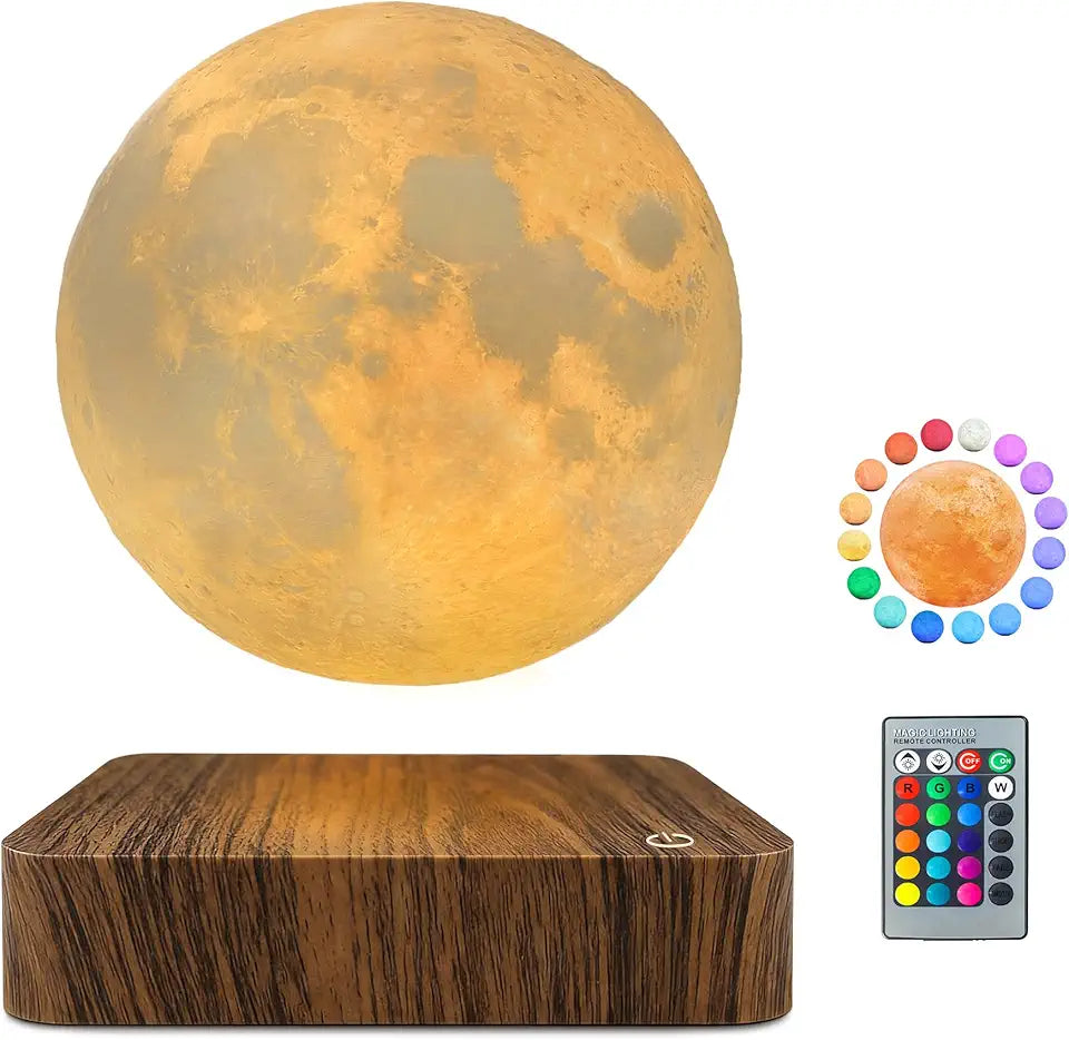 Magnetic Levitation Moon Lamp